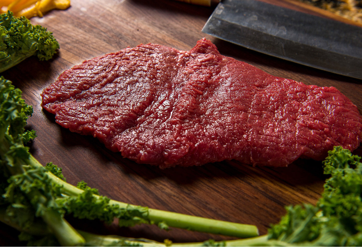 Beef tenderized round steak